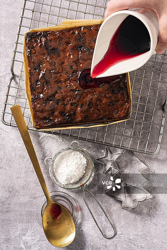 圣诞蛋糕图片素材