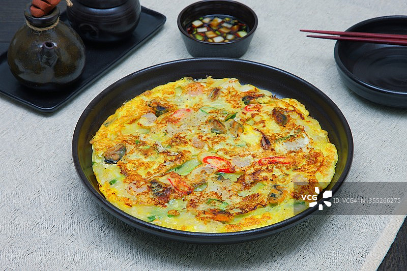 韩式传统煎饼图片素材