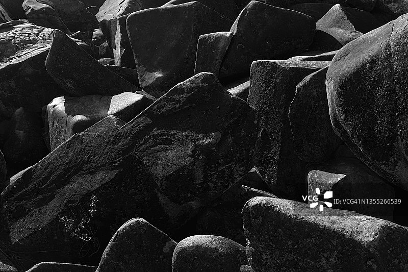 韩国密阳岩石图片素材