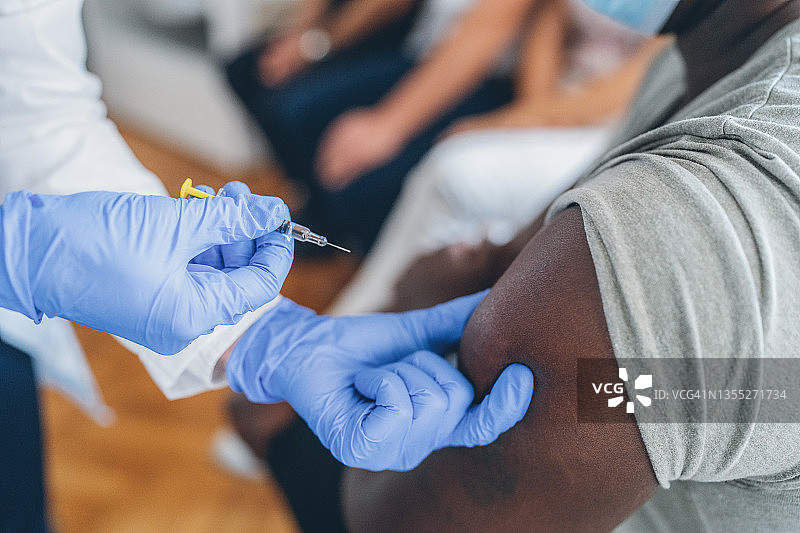 疫苗接种中心图片素材