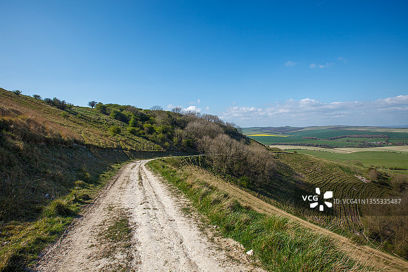 粉笔小径图片素材