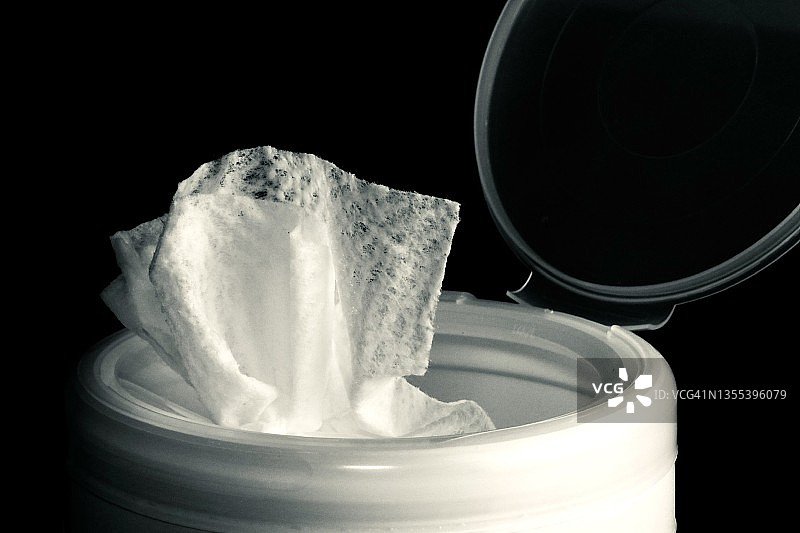 湿消毒湿巾图片素材