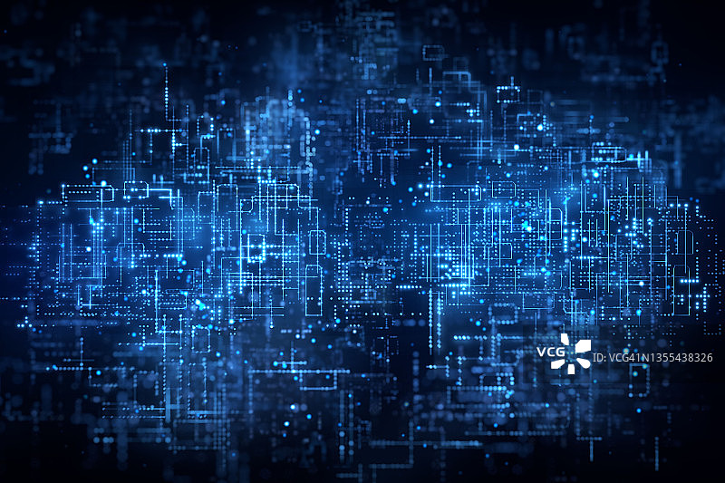 未来半导体背景图片素材