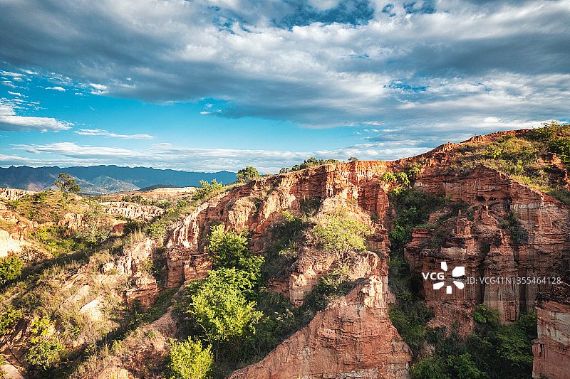 元谋土林无人机照片图片素材