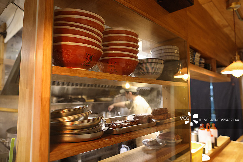 中式面条碗图片素材