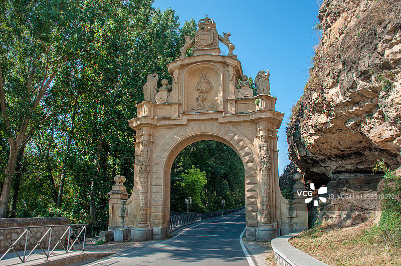 丰西斯拉拱门图片素材