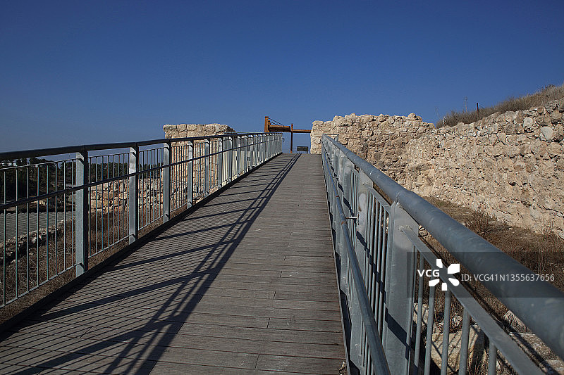 拉吉什的以色列外大门遗址图片素材