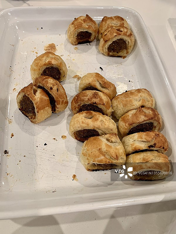 感恩节香肠卷图片素材