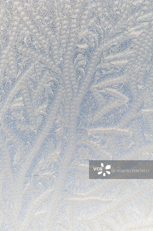 窗户上的冰纹图片素材