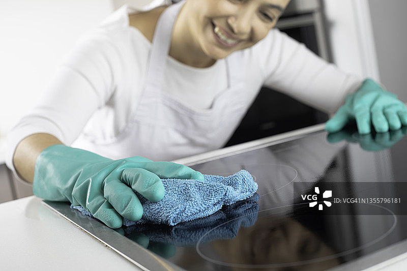 清洁现代炉灶图片素材