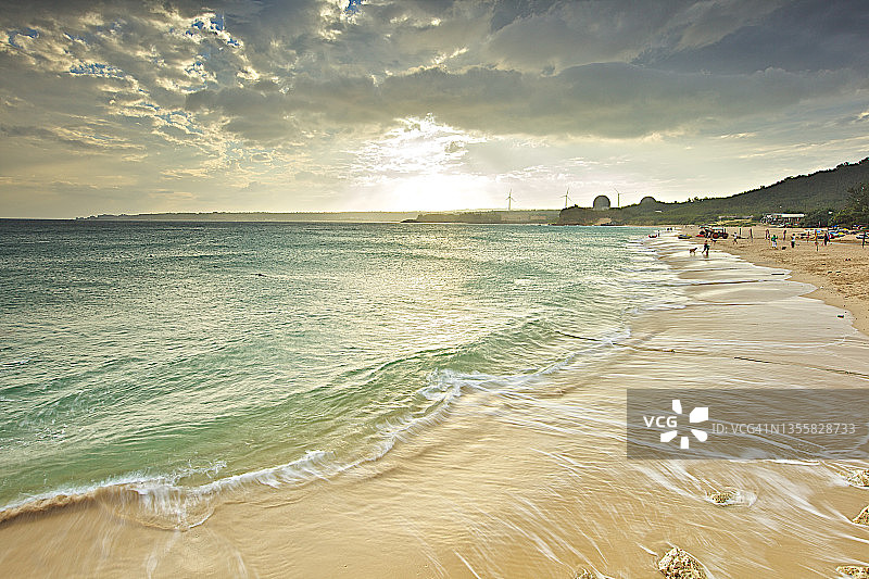 垦丁南湾的珊瑚礁，屏东县图片素材