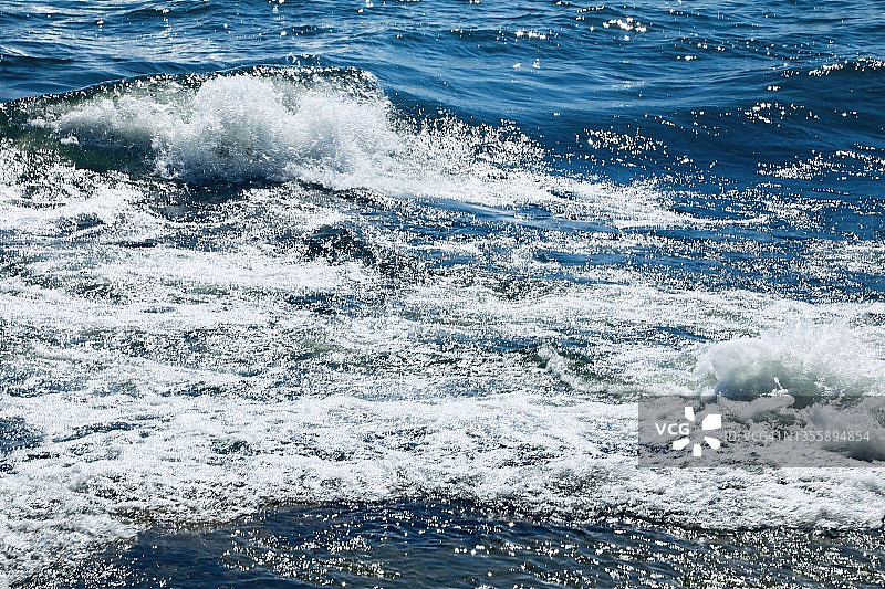 五大湖的蓝色水域图片素材