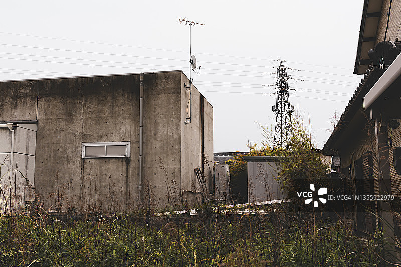 长滨市郊区的空地图片素材