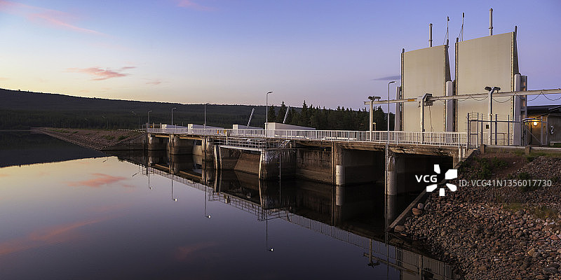 达尔河水电站图片素材
