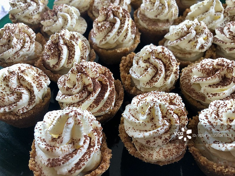 迷你香蕉太妃派图片素材