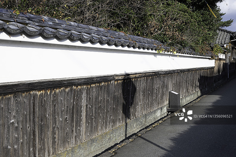 萩市江户屋横丁的城镇风光图片素材