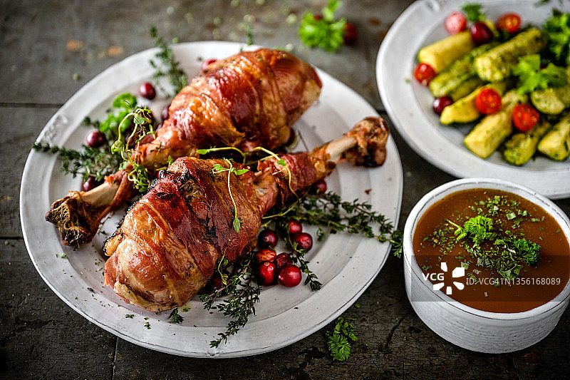 火鸡腿图片素材