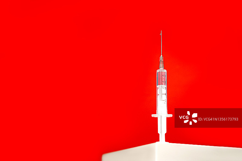 新型冠状病毒医疗疫苗概念图片素材