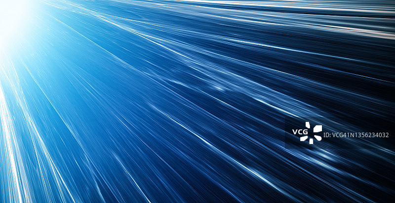 蓝色光线图片素材