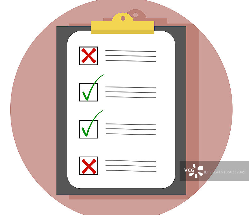 剪贴板图表示例图片素材