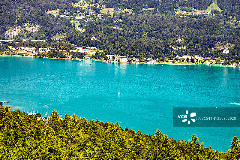 沃尔特湖全景图片素材