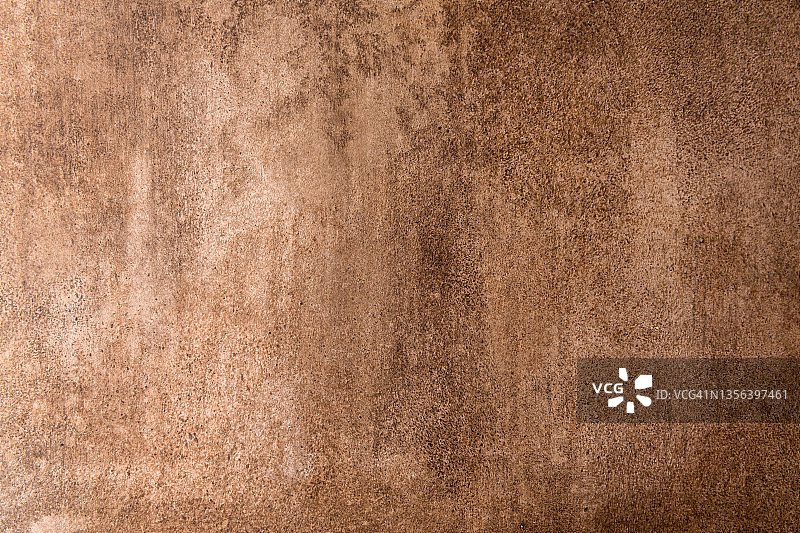 抽象棕色巧克力金属背景，混凝土或石膏纹理墙面图片素材