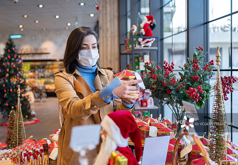 圣诞购物图片素材