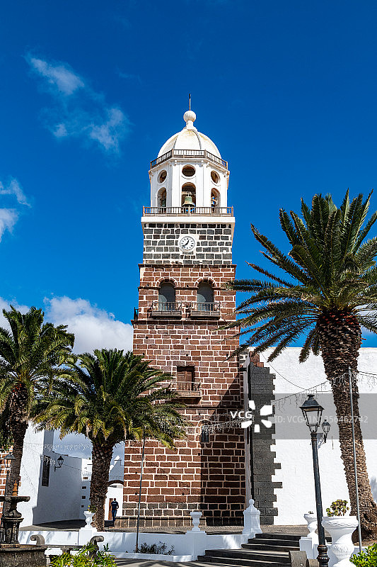 瓜达卢佩圣母教堂钟楼，特吉塞图片素材