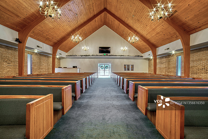 教堂内部图片素材
