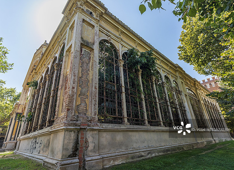 城堡公园温室图片素材