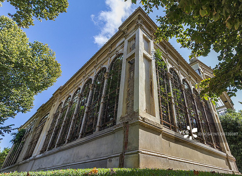 城堡公园温室图片素材