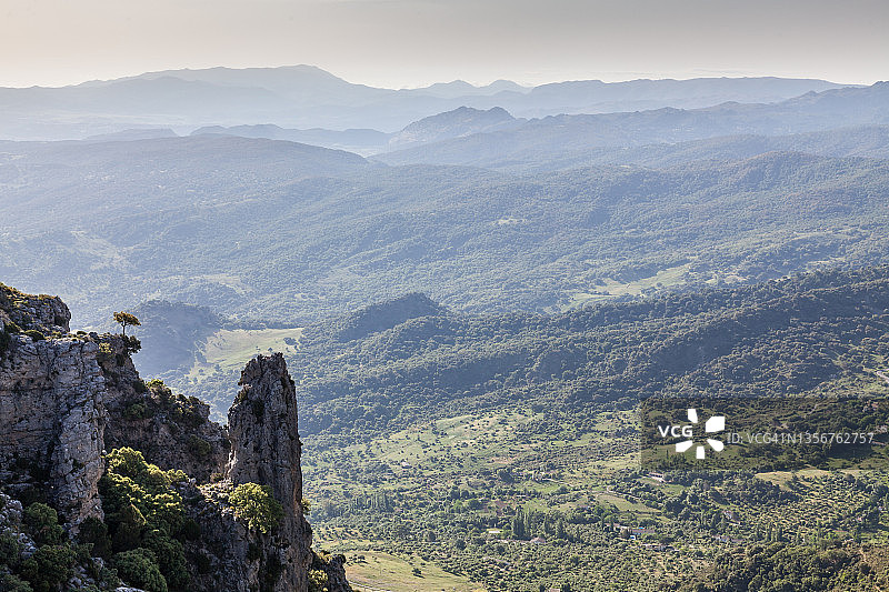 格拉萨莱马山脉自然公园的岩层地貌图片素材
