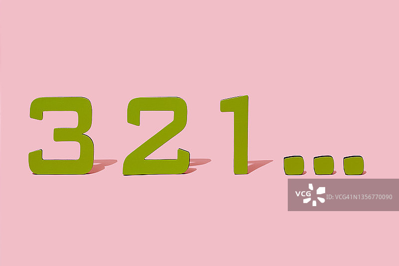 3, 2, 1 倒计时图片素材