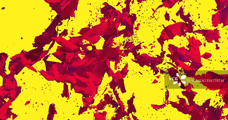 4K撕裂布料抽象3D渲染图片素材