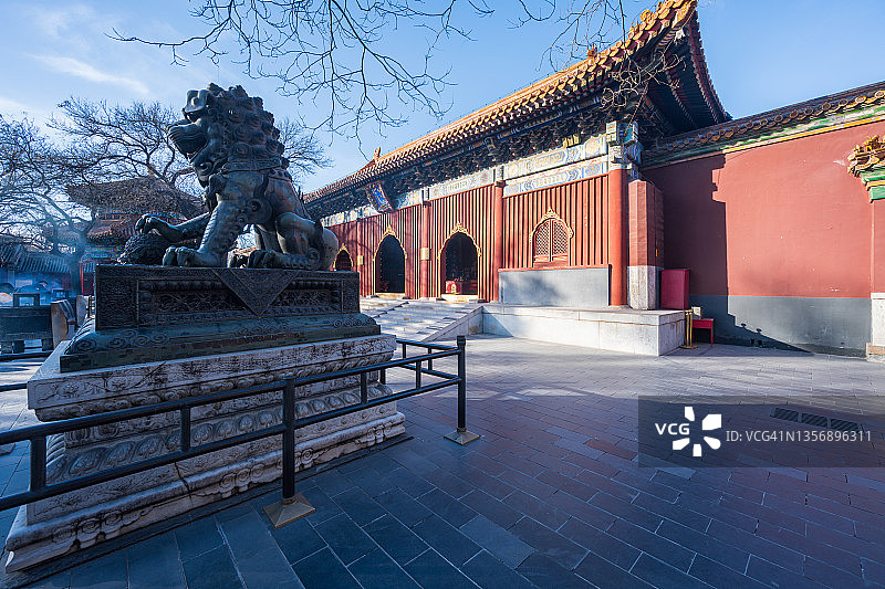 北京雍和宫图片素材