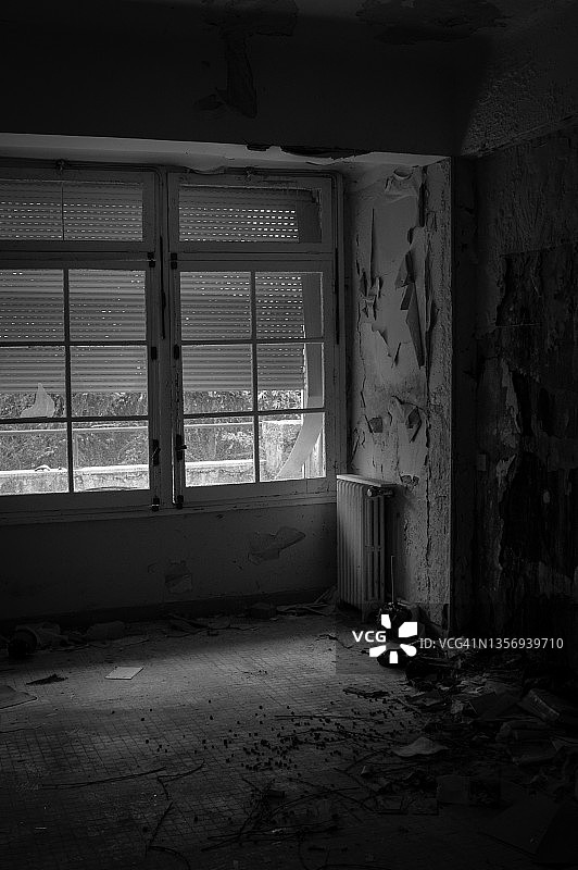 废弃的房间图片素材