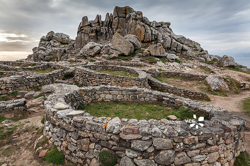 巴罗尼亚卡斯特罗古凯尔特堡垒图片素材