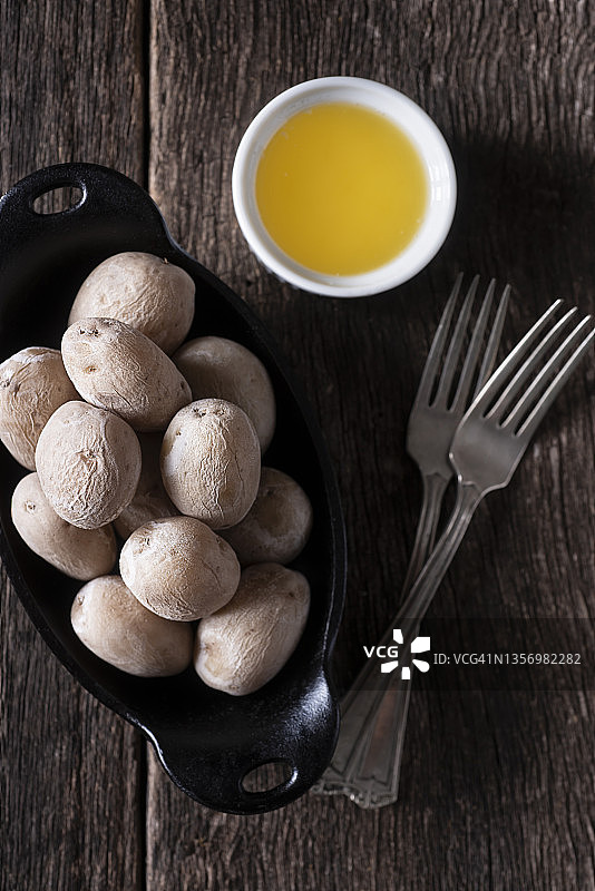 盐焗土豆图片素材