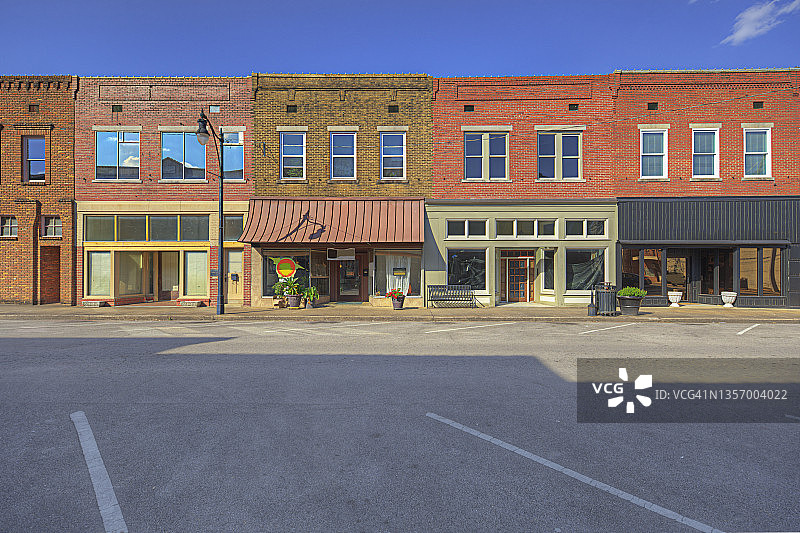 东沃尔德伦街的建筑立面图片素材