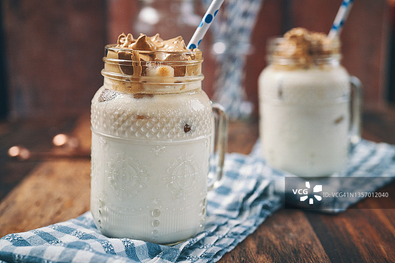 蓬松的达尔戈纳咖啡图片素材