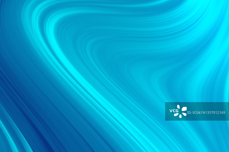具有流动蓝色渐变的抽象明亮背景图片素材