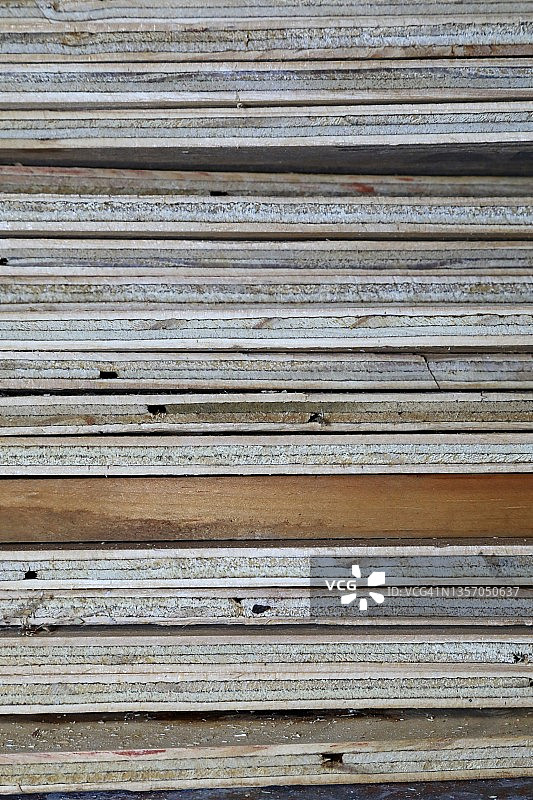 胶合板木堆特写镜头图片素材