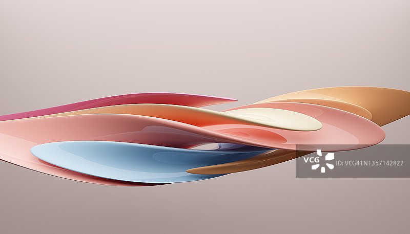 抽象有机形状图片素材