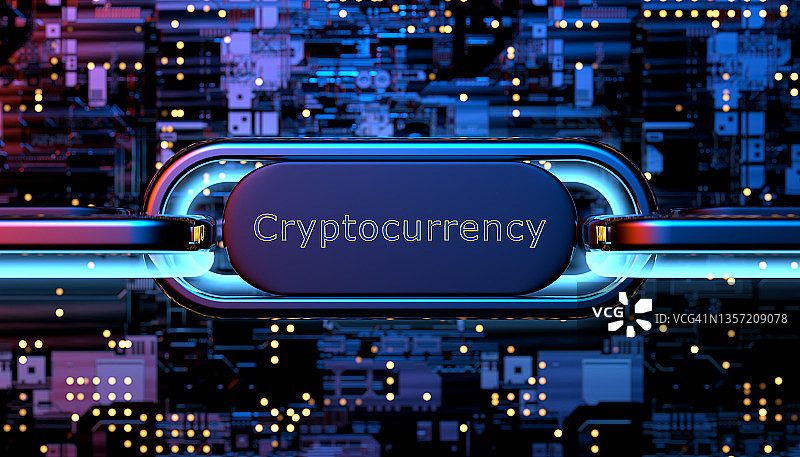 加密货币与区块链图片素材