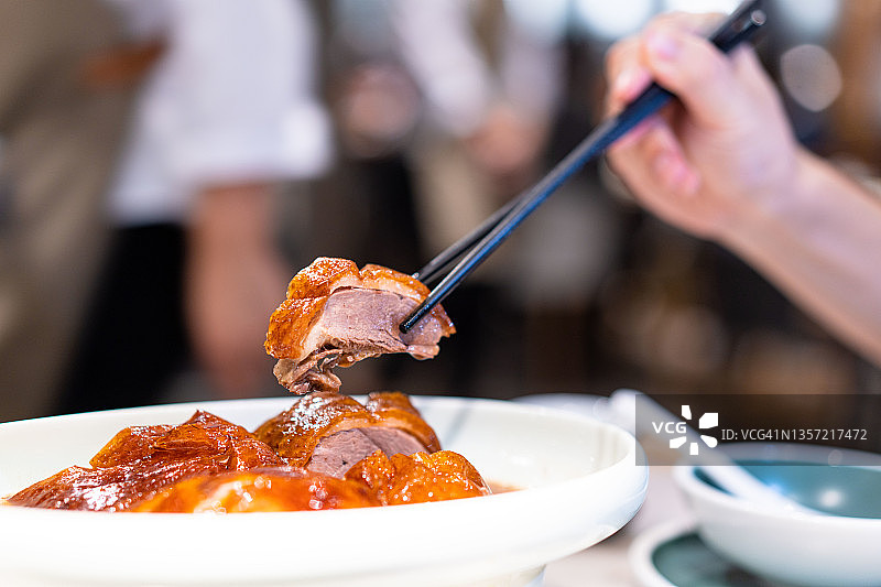 品尝香港美食图片素材