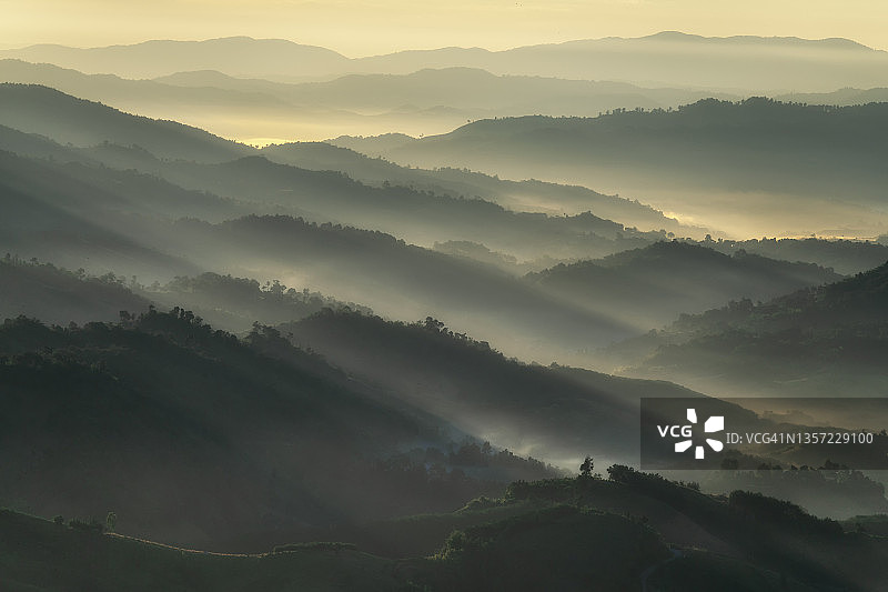 泰国北部清莱的美丽风光图片素材