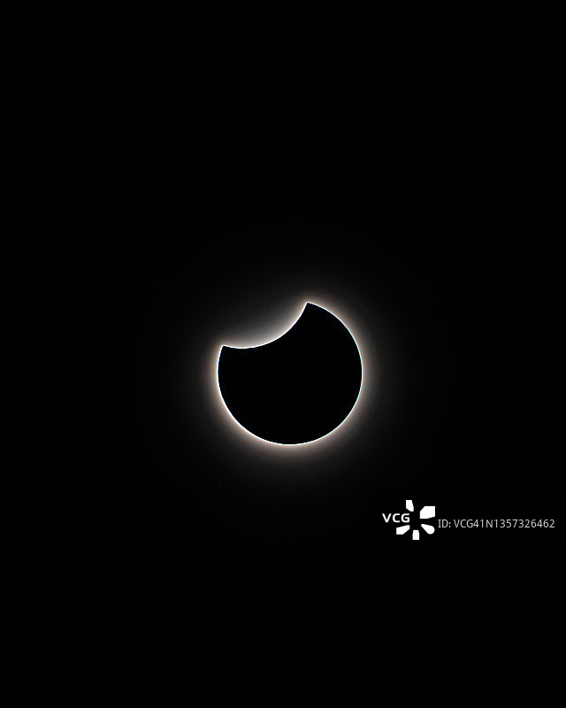 2021年6月10日荷兰所见的日偏食图片素材