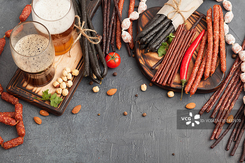 啤酒小吃图片素材