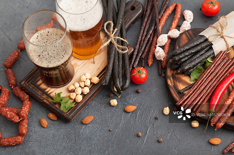 啤酒小吃图片素材