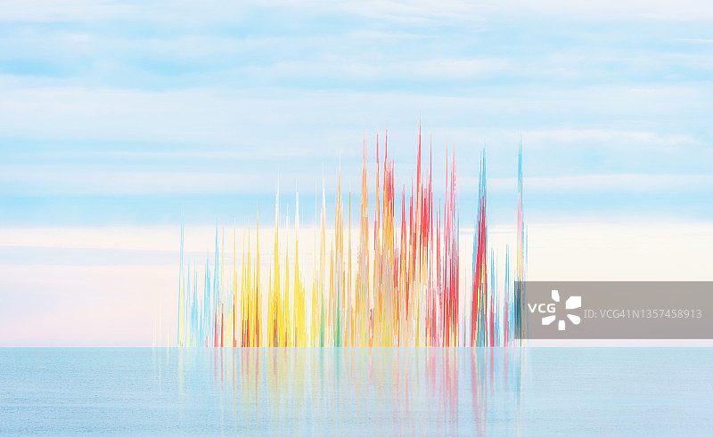 海景图表图片素材